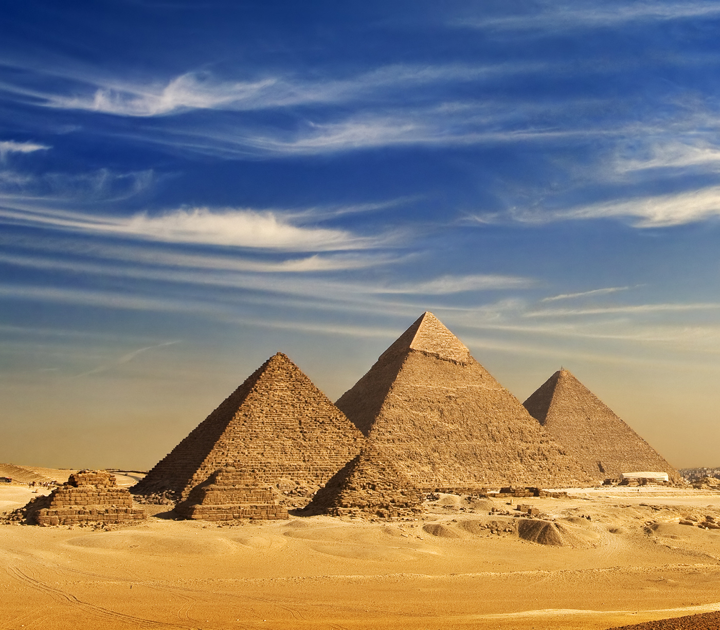 Gizos piramidės, Egiptas